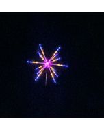 Solar Powered Firework Starburst LED Light 