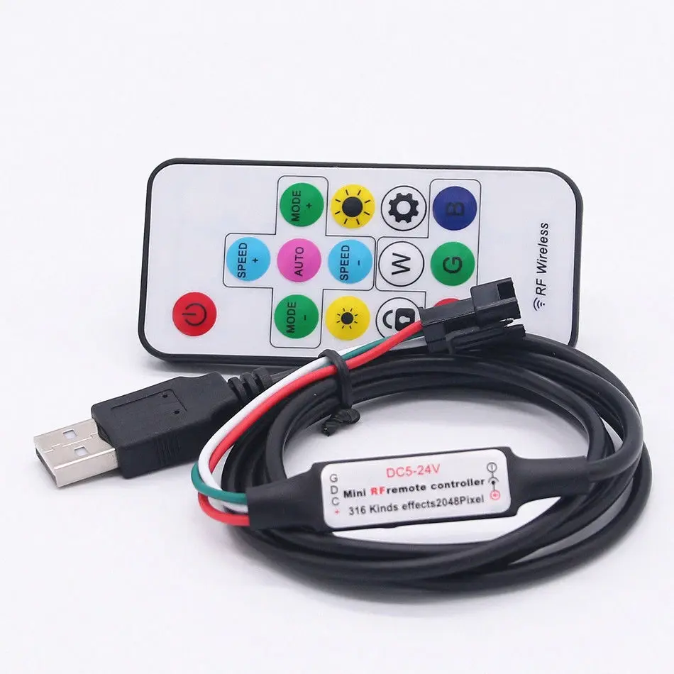 Replacement USB (5V) RF Controller for Digital Dream Lights